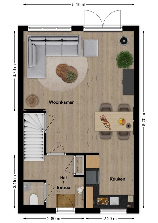 mediumsize floorplan